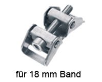 Schraubschloss fr 10 mm OETIKER Stahlband / 25 STK